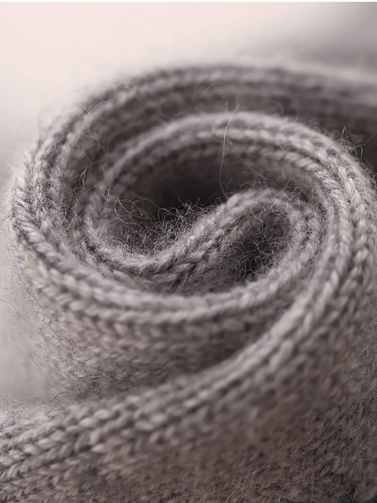 Kids Grey Cartoon Dinosaur Cashmere Sweater